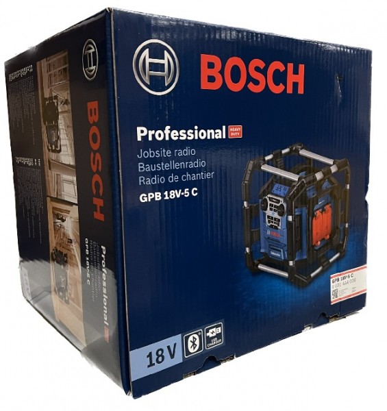 Bosch GPB 18V-5 C Professional 18V Solo Baustellenradio 06014A4000 B-Ware