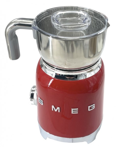 Smeg MFF01RDEU Milchaufschäumer im 50er Jahre Design rot