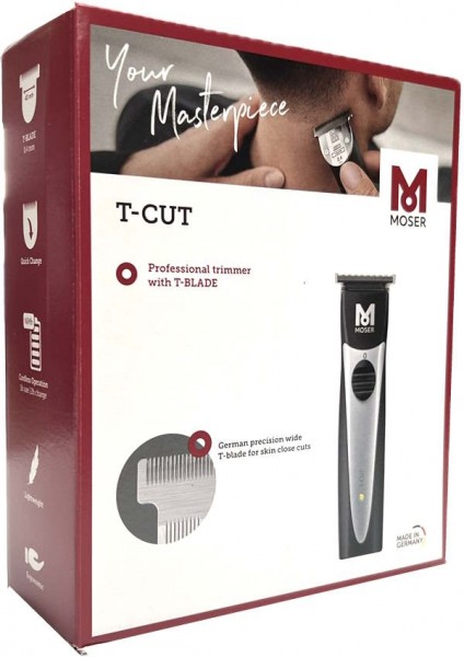 Moser T-CUT professioneller Netz-Haar- &amp; Bartschneider Trimmer T-Blade 1591-0070