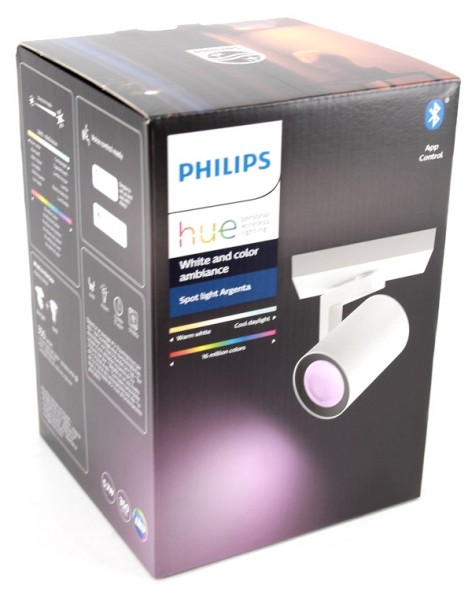 Philips Hue White and Color Ambiance Argenta Spot weiss B-Ware