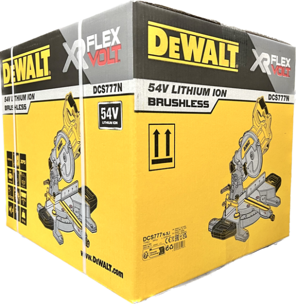 DeWalt DCS777N-XJ Akku-Paneelsäge 216mm XPS, 54V, ohne Akku und Ladegerät B-Ware