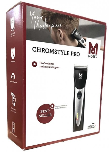 Moser ChromStyle Pro Netz-/Akku Haar- &amp; Bartschneider schwarz 1871-0081