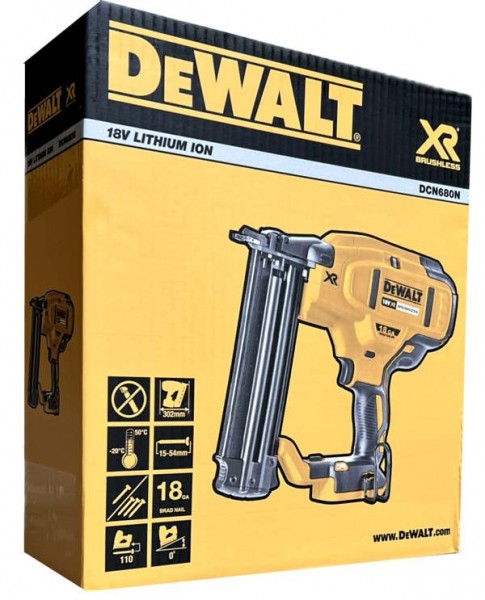 DeWalt DCN680N 18V Akku-Nagler ohne Akku und Ladgerät im Karton