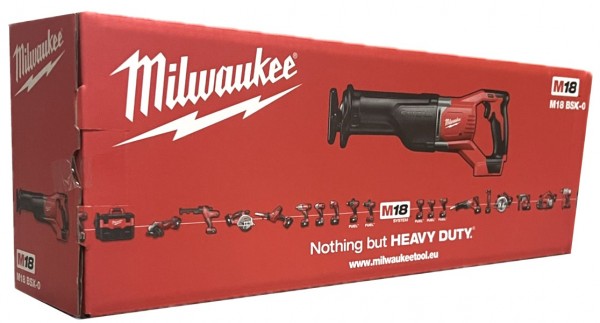 Milwaukee M18 BSX-0 18V Akku-Säbelsäge Solo im Karton