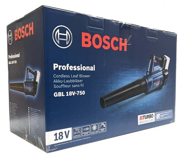 Bosch GBL 18V-750 Professional Akku-Laubgebläse 18V Solo 06008D2000 B-Ware