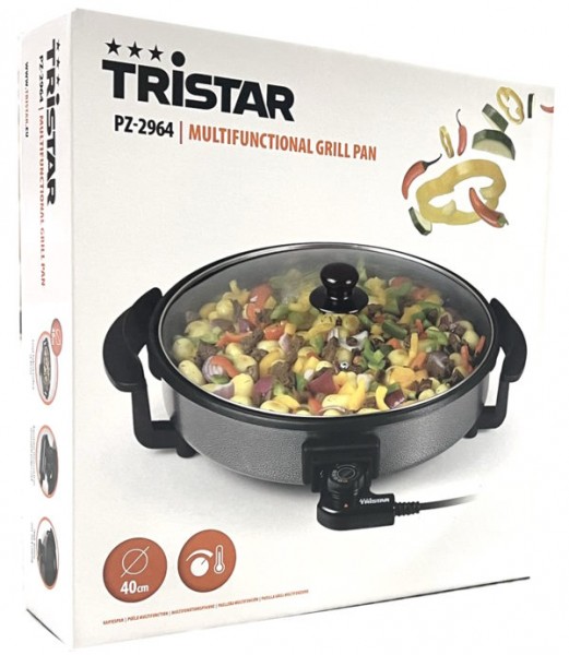 Tristar PZ-2964 Multifunktionspfanne 1.500W mit Deckel 40cm Ø