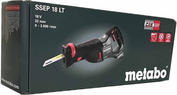 Metabo SSEP 18 LT BL Akku-Säbelsäge Solo im Karton 601616850