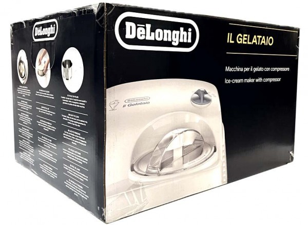 DeLonghi ICK5000 Eismaschine 230W Eisbereiter 1,2L / 700g