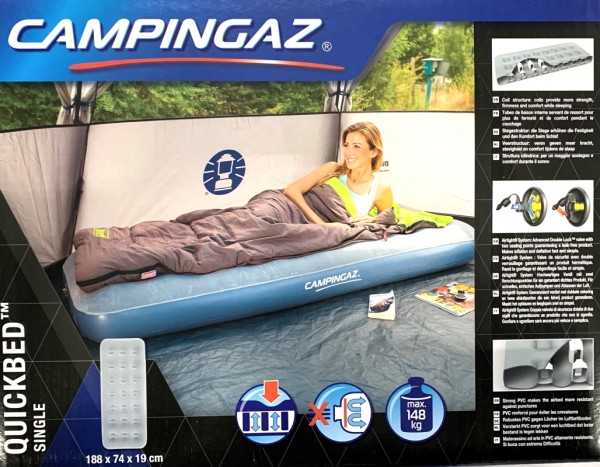 Campingaz Xtra Quickbed Single Luftbett Luftmatratze 188x74x19cm 2000021959