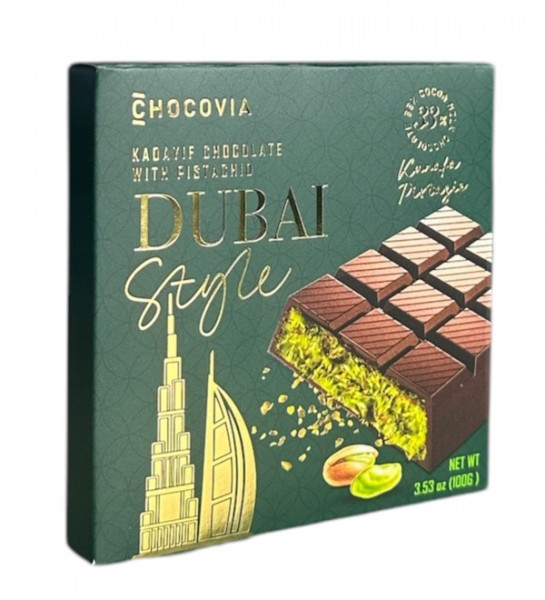 Dubai Style 100g Pistazien mit Pistaziencreme und Kadayif