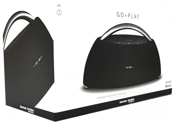 Harman Kardon Go + Play tragbarer Bluetooth Lautsprecher schwarz