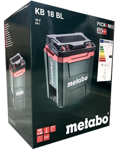 Metabo KB 18 BL 24 L Akku-Kühlbox CAS 18V Solo 600791850