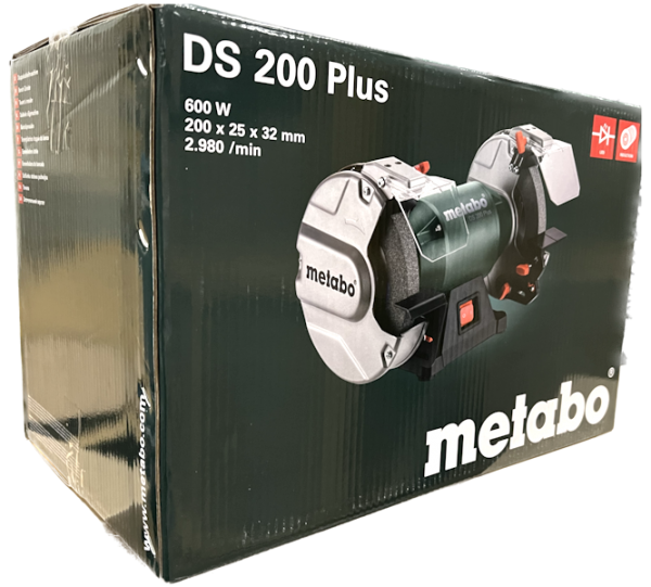 Metabo DS 200 Plus Doppelschleifmaschine 600W 604200000 B-Ware